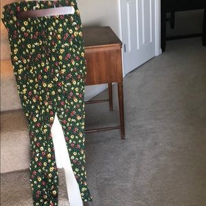 Floral Flowy Pants